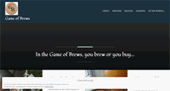 Desktop Screenshot of gameofbrews.com